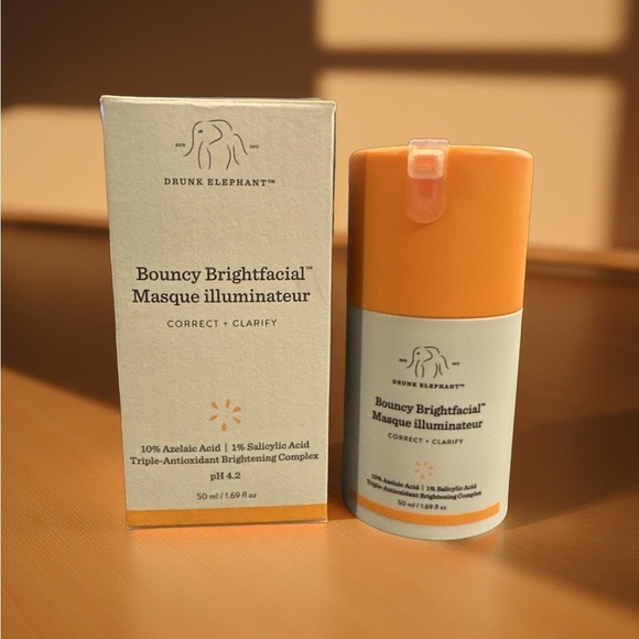 Drunk Elephant Other - Drunk Elephant Brightening Masque in Orange and Cream